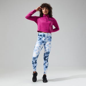 Unisex Red Point Legging - Light Purple/White