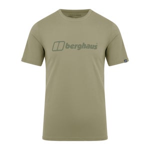 Organic Big Colour Logo T Shirt für Herren - Grün