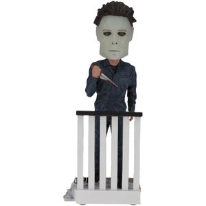 Royal Bobbles Halloween Michael Myers Glow in the Dark Bobblehead Figure Zavvi Exclusive