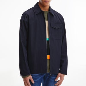 Tommy Hilfiger Men's Cotton Nylon Shirt Jacket - Desert Sky
