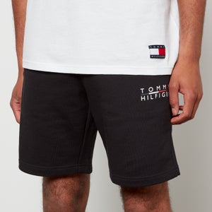 Tommy Hilfiger Men's Square Logo Sweatshorts - Black