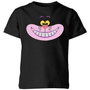 Disney Cheshire Cat Kids' T-Shirt - Black