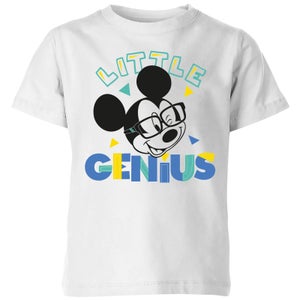 Disney Mickey Mouse Little Genius Kids' T-Shirt - White