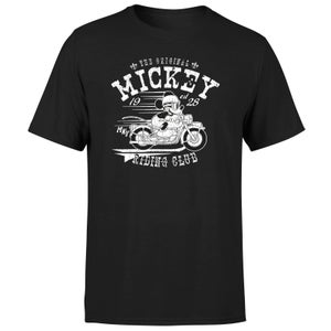 Disney Mickey Mouse Riding Club Men's T-Shirt - Black