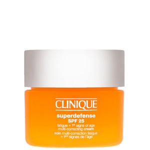 Clinique Superdefense Fatigue + 1st Signs of Age Multi-Correcting Cream for Combination Oily to Oily Skin SPF25 30ml