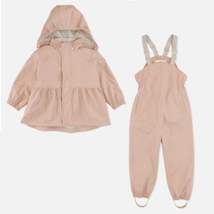 Konges Sløjd Girls' Rainy Palme Rainwear Set - Tuscany