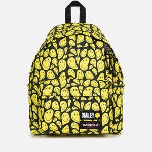 Eastpak Men's Smiley Padded Pak'R Backpack - AOP Yellow
