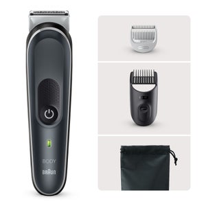 Braun Bodygroomer Series 5 5350, Bodygroomer für Männer, sanftes Ganzkörper-Bodygrooming