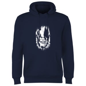 Marvel Thanos Face Hoodie - Navy