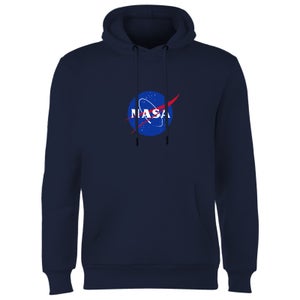 NASA Logo Insignia Hoodie - Navy