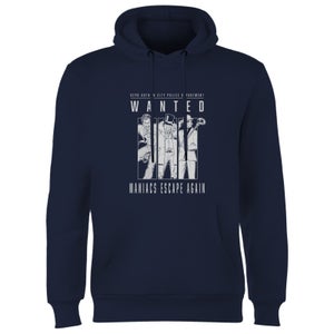 DC Batman Gotham's Most Wanted Hoodie - Navy