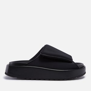 GIABORGHINI Women's Gia 1 Scuba Slide Sandals - Black