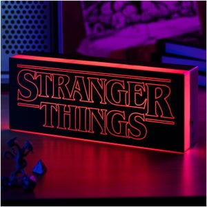 Stranger Things Logo Lamp