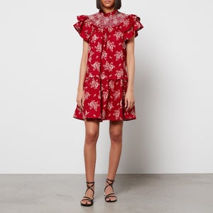 Sea New York Women's Alessia Print Sleeveless Tunic Dress - Red
