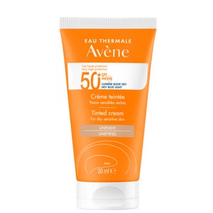 Avène Suncare Very High Protection Tinted Sun Cream SPF50+ for Dry Sensitive Skin 50ml