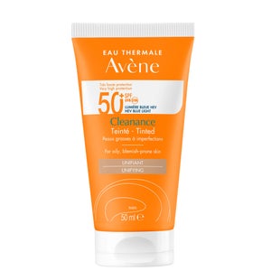 Avène Suncare Very High Protection Cleanance Tinted SPF50+ Sun Cream for Blemish-Prone Skin 50ml