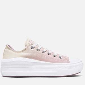 Converse Women's Chuck Taylor All Star Move Ombré Ox Trainers - Egret