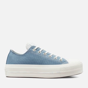 Converse Women's Chuck Taylor All Star Lift Crafted Canvas Platform Trainers - Indigo Oxide