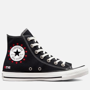 Converse Women's Chuck Taylor All Star Crafted With Love Hi-Top Trainers - Black/Vintage White