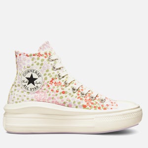 Converse Women's Chuck Taylor All Star Things To Grow Move Hi-Top Trainers - Egret/Multi/Black
