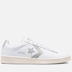Converse Men's Pro Leather Dip Dyed Trainers - White/Slate Sage/Vintage White