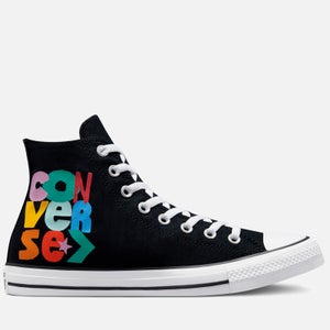 Converse Men's Chuck Taylor All Star Much Love Hi-Top Trainers - Black/White/Light Dew