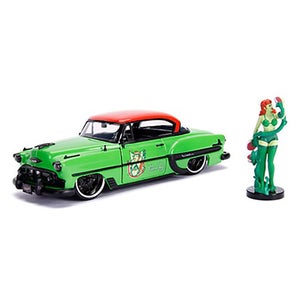 Jada Toys DC Comics Bombshells 1:24 Scale Die Cast Vehicle - Poison Ivy & 1953 Chevy Bel Air