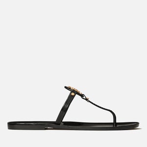 Tory Burch Women's Mini Miller Jellie Toe Post Sandals - Perfect Black