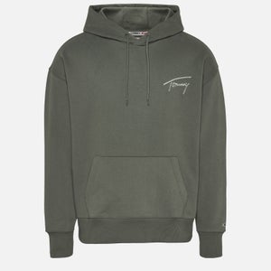 Tommy Jeans Men's Signature Hoodie - Avalon Green