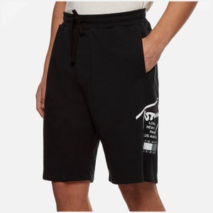 Tommy Jeans Logo-Detailed Cotton-Blend Beach Shorts