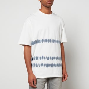 Tommy Jeans Men's Stripe Tie Dye T-Shirt - White