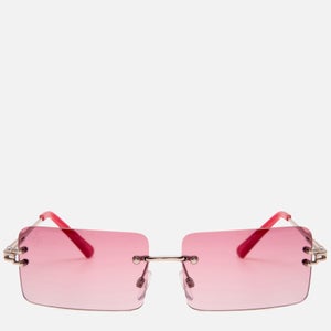 Jeepers Peepers Women's Rectangle Frame Sunglasses - Pink
