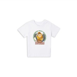Disney Up! The Wilderness Must Be Explored Kids' T-Shirt - White