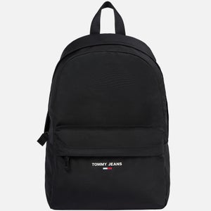 Tommy Jeans Black Canvas Backpack