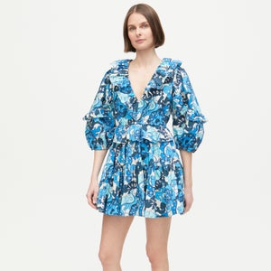 Rhode Women's Valerie Dress - Woodstock Floral Blue