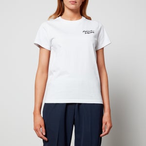 Maison Kitsuné Women's Mini Handwriting Classic T-Shirt - White