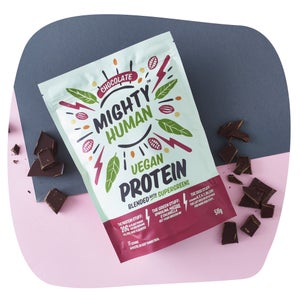 Mighty Human Chocolate Vegan Protein Powder Trade
