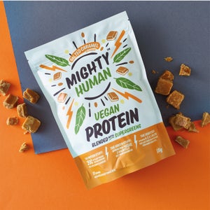 MIGHTY Salted Caramel Vegan Protein Powder Trade