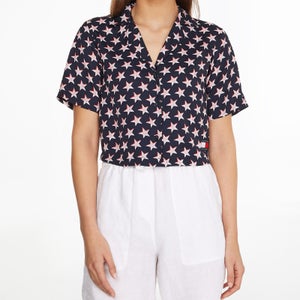 Tommy Hilfiger Women's Star Lace PJ Shirt - Offset Star