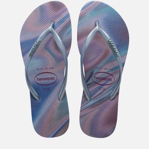 Havaianas Women's Slim Iridescent Flip Flops - Quiet Lilac