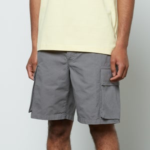 Norse Projects Men's Lukas Ripstop Shorts - Magnet Grey Stripe