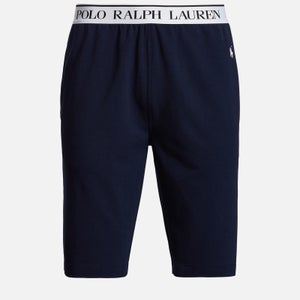 Polo Ralph Lauren Men's Lightweight Fleece Sleep Shorts - Polo Black