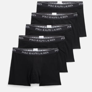 Polo Ralph Lauren Men's 5 Pack Trunk Boxer Shorts - Black