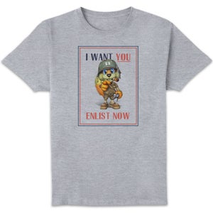 Conker I Want You Unisex T-Shirt - Grey