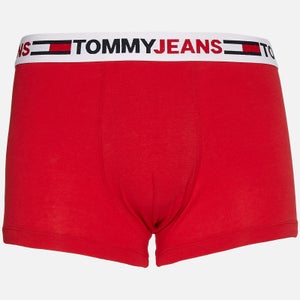Tommy Hilfiger Men's Contrast Waistband Trunks - Primary Red