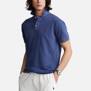 Polo Ralph Lauren Men's Custom Slim Fit Spa Terry Polo Shirt - Light Navy