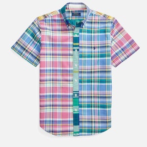 Polo Ralph Lauren Men's Oxford Short Sleeve Shirt - Preppy Multi Funshirt