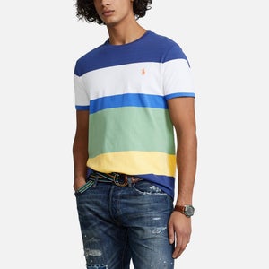 Polo Ralph Lauren Men's Jersey Striped T-Shirt - Light Navy Multi