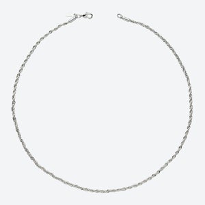 Crystal Haze Women's Rope Chain - 50cm - Silver