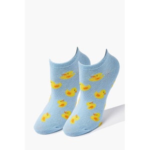 Duck Print Ankle Socks